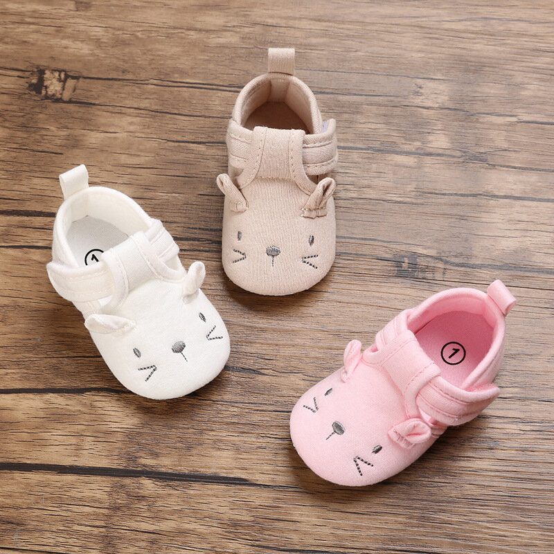 أحذية للأطفال الرضع برسوم كرتونية لينة وحيد أحذية للأطفال البنات الأولى مشوا أحذية للأطفال الصغار البنات والأولاد أحذية للأطفال في سن الحبو