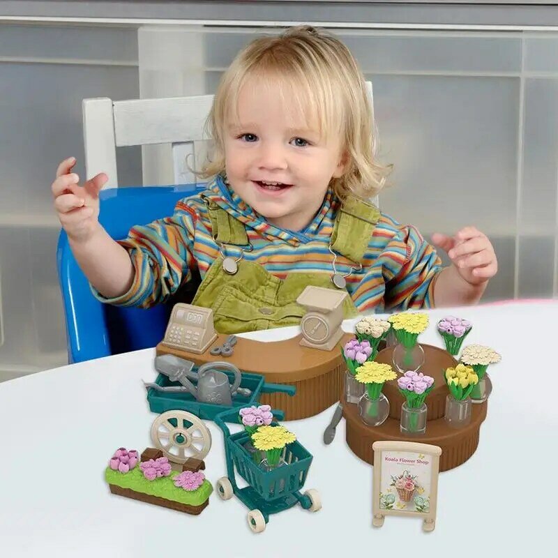 إكسسوارات أثاث مصغرة لبيت الدمية ، مجموعة جمع الأثاث المنزلي ، ألعاب دمية صغيرة للأطفال