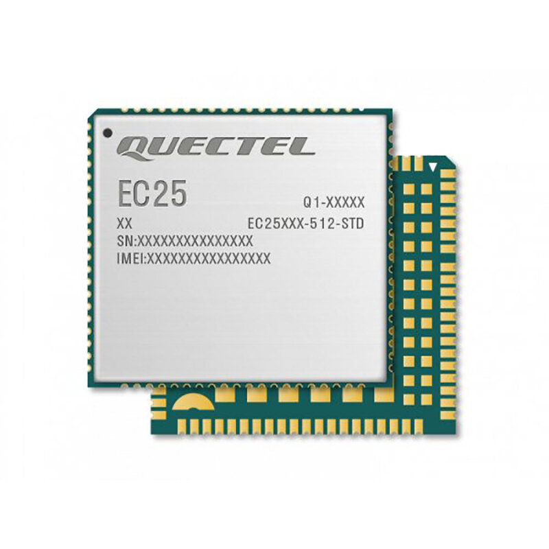 Quectel EC25-AU EC25-EU LTE UMTS GSM جي بي آر إس Cat4 وحدة LCC نوع مع GNSS ريسيفر لتطبيق M2M IOT MIMO التكنولوجيا