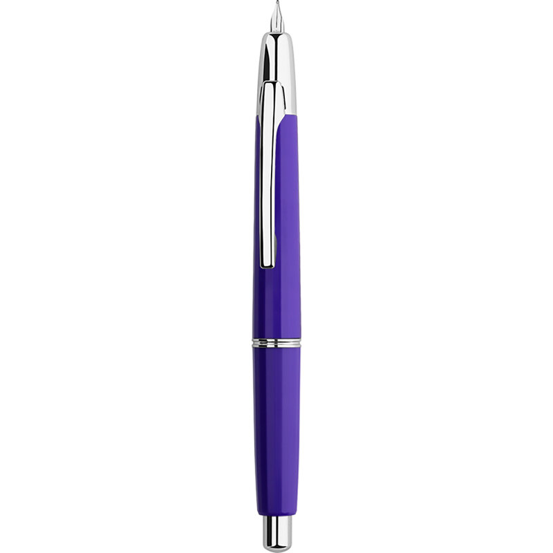 Majohn A2 اضغط على نافورة القلم اضافية غرامة بنك الاستثمار القومي ، قابل للسحب الراتنج الكتابة حبر القلم مع محول