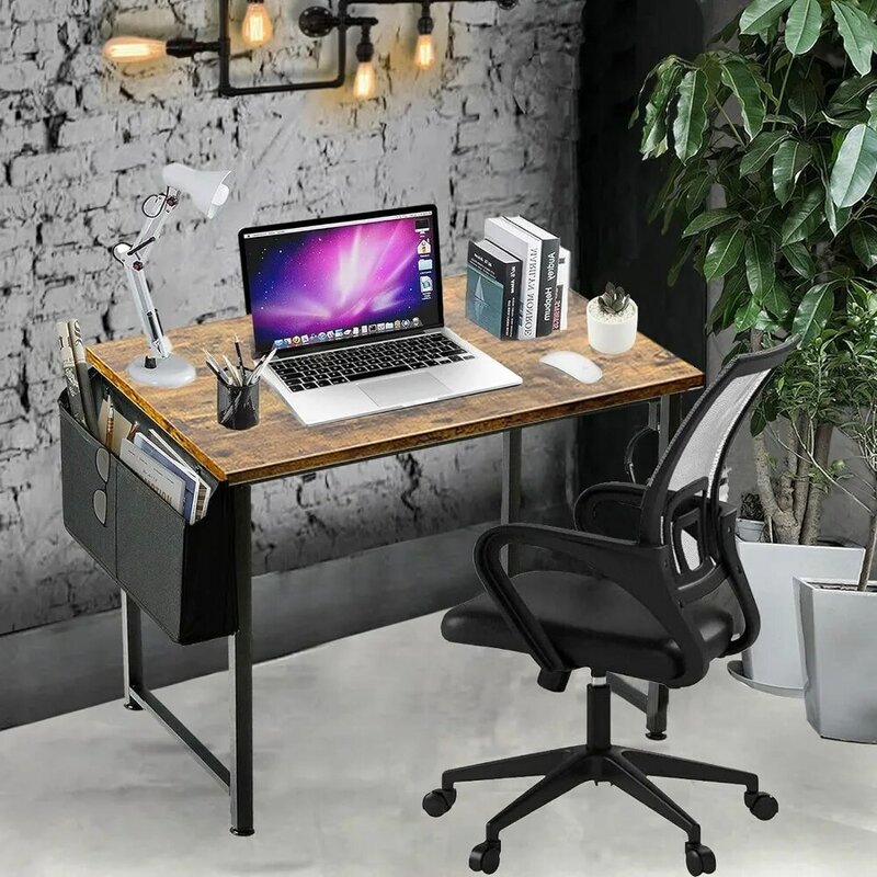 مكتب صغير للمساحات الصغيرة ، كتابة الدراسة ، طاولة الكمبيوتر لغرفة النوم ، محطة عمل الكمبيوتر المدرسية ، ريفي ، 30 "، 31"