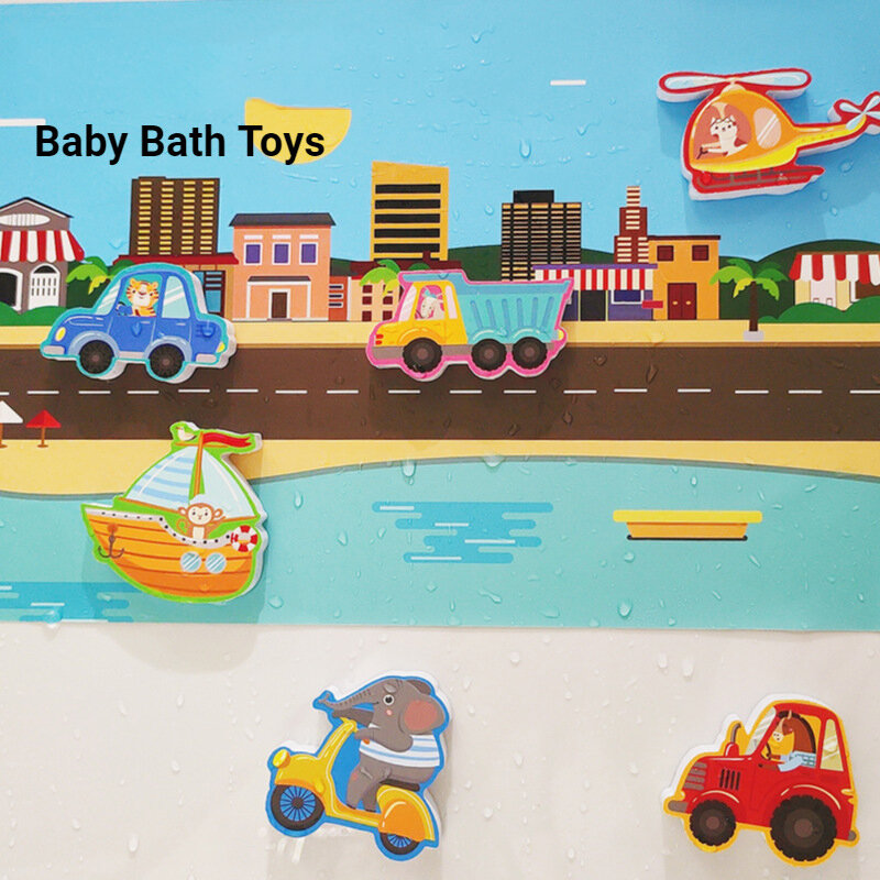 الصيف حمام الطفل اللعب الأبجدية الرقمية رسالة قطعة بازل على شكل حيوانات لينة إيفا الاطفال طفل الحمام ألعاب مياه ألعاب الأطفال لمدة 0 12 أشهر 1 سنة