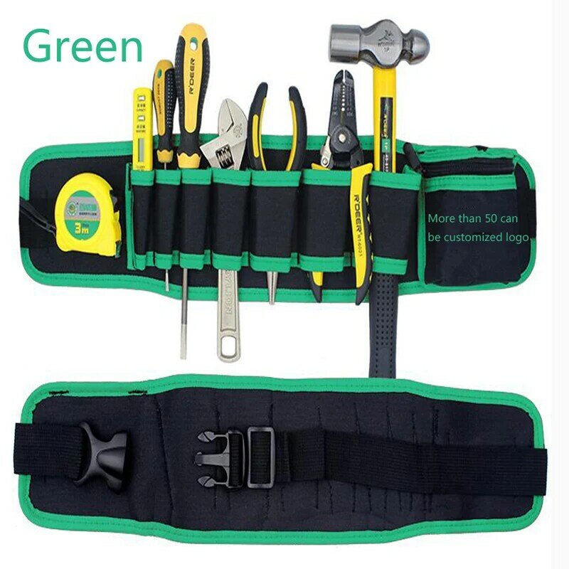 متعدد الألوان كهربائيين أداة حزام إصلاح جيب حقيبة أداة الخصر حقيبة متعددة الوظائف مقاوم للماء نجار أكسفورد القماش أداة حقيبة