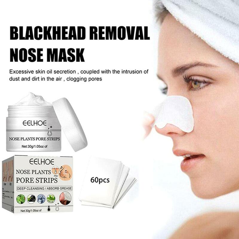 New Style Blackhead Remover Nose Mask Pore Strip Black Mask Acne Cleansing Black Deep Care Treatment Korea Peeling Skin N6I3