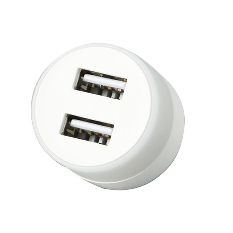 ضوء ليلي صغير إبداعي للمشاهير USB متفرع ثنائي الفتحات USB موسع خارجي محمول متعدد الوظائف ضوء ليلي أبيض دافئ