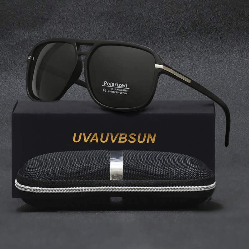 2022 الفاخرة الاستقطاب النظارات الشمسية الرجال النساء موضة ساحة الذكور نظارات الشمس Vintage القيادة الصيد نظارات ظلال UV400