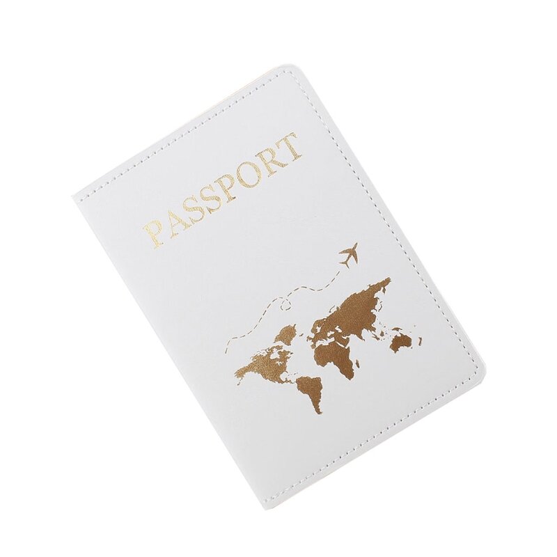 أزياء النساء الرجال غطاء جواز سفر بو الجلود خريطة نمط السفر معرف بطاقة الائتمان حامل جواز السفر حزمة محفظة محفظة أكياس