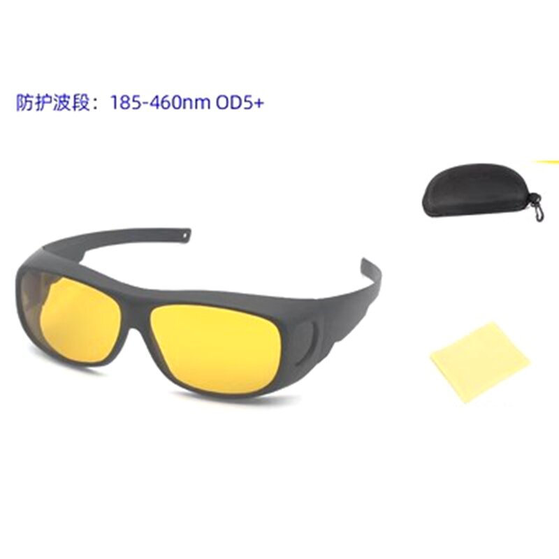نظارات تصفية زرقاء ، نظارات OD5 + UV ، 185-450 نانومتر