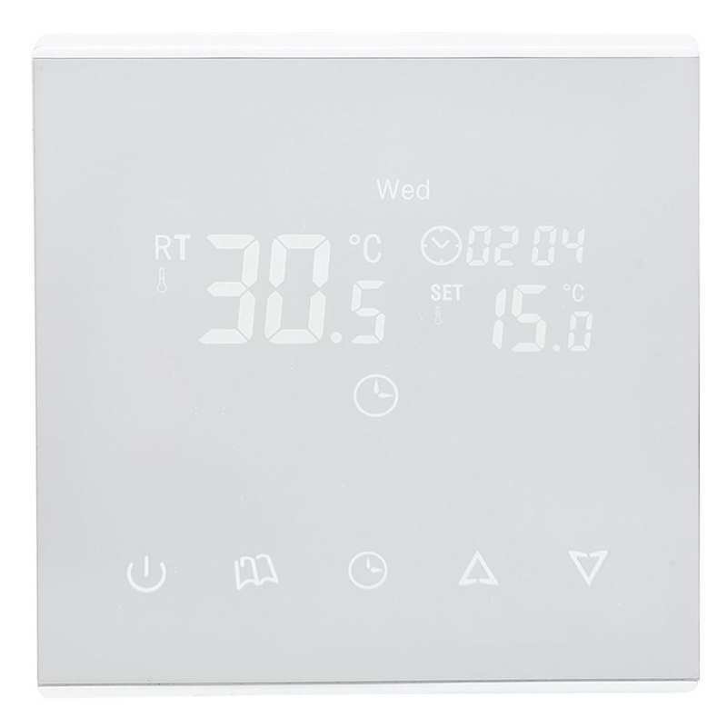 1 قطعة لوحة تحكم في درجة الحرارة AC220V المياه/الكلمة التدفئة ترموستات الحائط موقد التحكم الرقمي درجة الحرارة التبديل