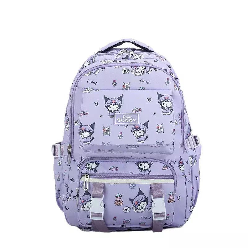 حقيبة ظهر Hello Kitty لطلاب المدارس الابتدائية والمتوسطة والثانوية ، سعة كبيرة عصرية ، حقيبة لطيفة للنساء ، جديدة