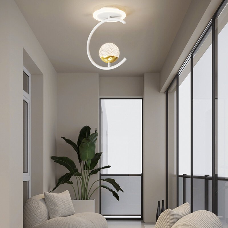 مصباح سقف LED حديث ، إضاءة للممر ، ممر ، تركيبات ثريا لغرفة المعيشة ، غرفة الطعام ، المطبخ ، غرفة النوم