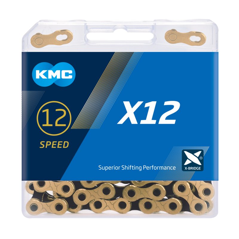 سلاسل دراجة الطرق الجبلية KMC X12 ذات 12 سرعة 126L 12 سرعة سلسلة دراجة زر سحري سلسلة جبلية 12 فولت مع صندوق أصلي XT XTR