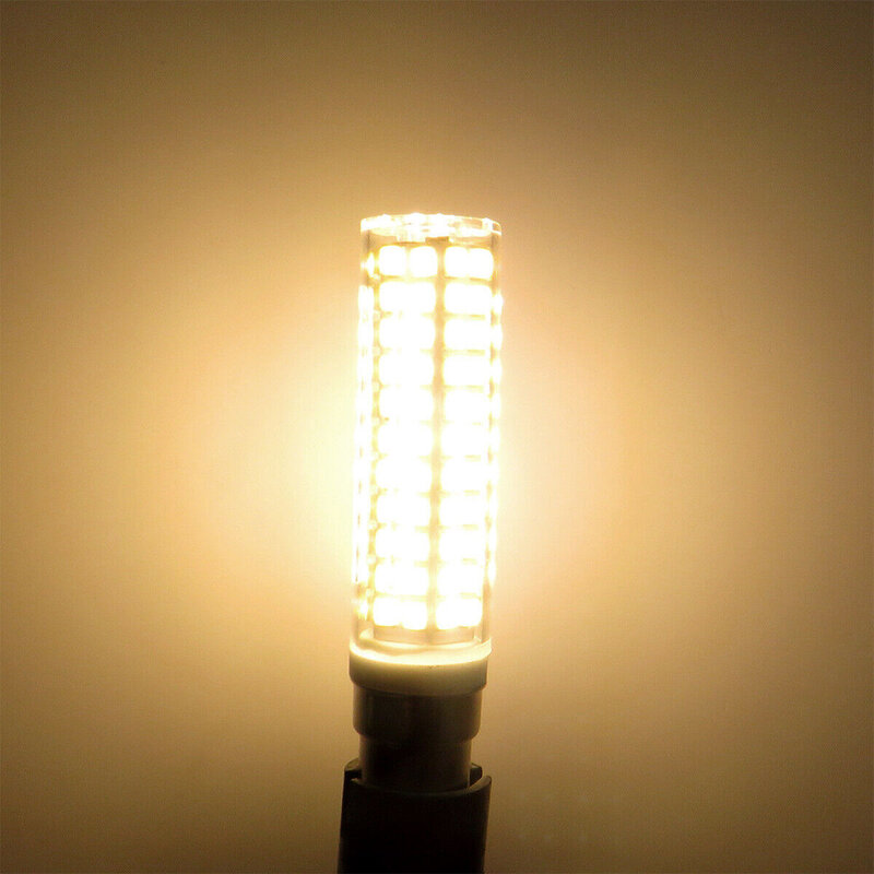 مصباح إضاءة سيراميكي BA15D ، قاعدة حربة ، مصباح أبيض دافئ ، 10 واط ، 1500-V ، V-من من من من نوع wma ، 136-2835SMD