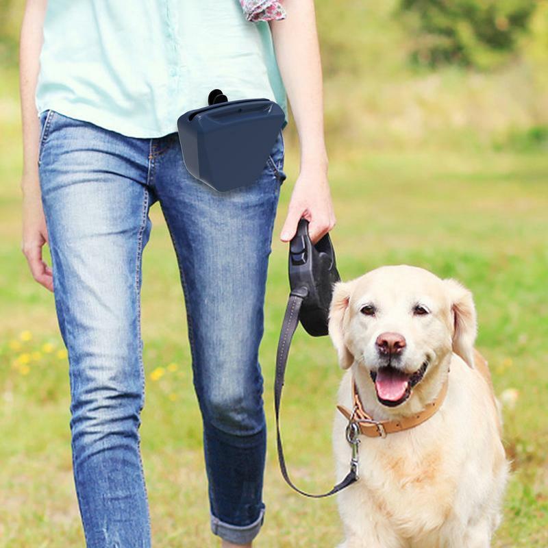 حقيبة سيليكون لعلاج الكلاب ، حقيبة تدريب ، حامل علاج عديم الرائحة ، مستلزمات الحيوانات الأليفة