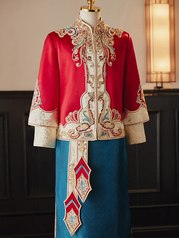 الصينية خمر الرجال عالية الجودة مطرز التطريز تانغ دعوى الملابس التقليدية العريس فستان الزفاف