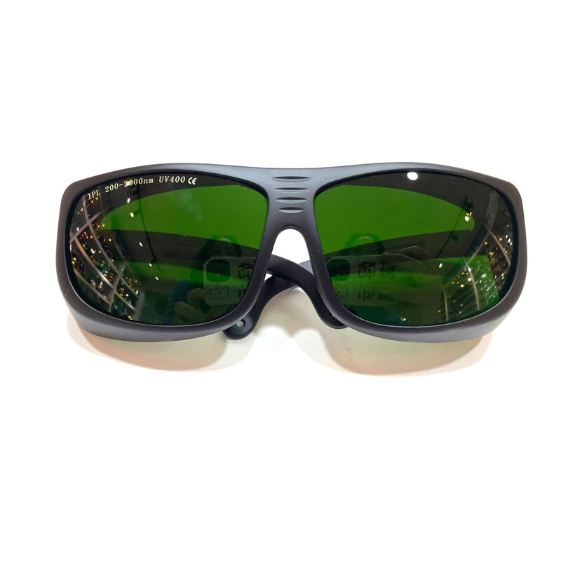 نظارات واقية لقصر النظر مع صندوق ، طقم إطار كبير ، نظارات ، IPL ، 200-2000 نانومتر ، 1 روض