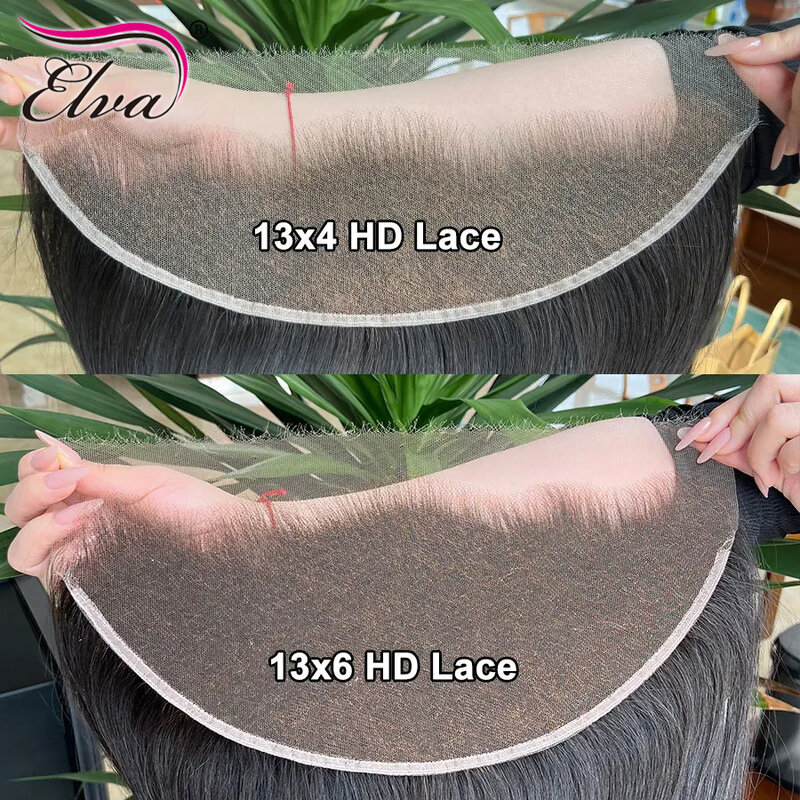 شعر إلفا-شعر أمامي مستقيم بدانتيل عالي الكثافة ، منتوف مسبقًا غير مرئي بإغلاق دانتيل HD فقط ، 5 × 5 ، 6 × 6 ، 7 × 7 ، 13 × 4 ، 13 × 6 ، فقط