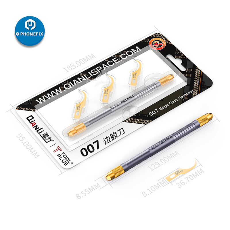 Qianli 007 008 009 أدوات سكين عدة متعددة الوظائف رقاقة CPU NAND Baseband مزيل الصمغ شفرة حدق سكين تنظيف كشط نقب سكين