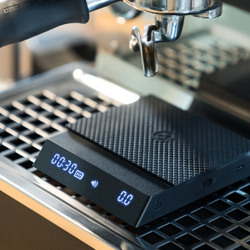 TIMEMORE-Black مرآة نانو مقياس المطبخ ، قهوة اسبريسو ، مقياس المطبخ ، لوحة وزنها ، الوقت ، ضوء USB ، الرقمية الصغيرة ، وإعطاء حصيرة ، متجر جديد