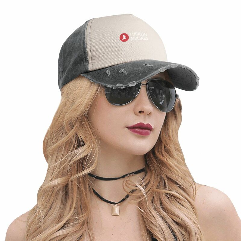 الخطوط الجوية التركية رعاة البقر قبعة الغولف قبعة جديدة في قبعة امرأة قبعة الرجال
