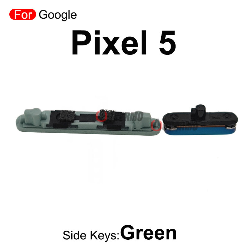 أخضر أسود لجوجل بكسل 5 6Pro السلطة على قبالة حجم أزرار زر الجانب مفاتيح استبدال أجزاء