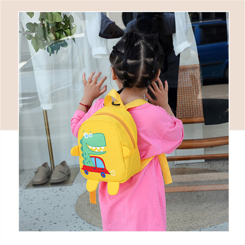 حقيبة أطفال لطيف الكرتون ديناصور الاطفال حقيبة المدرسة ما قبل المدرسة حقيبة ظهر للسفر للبنين بنات المدرسية