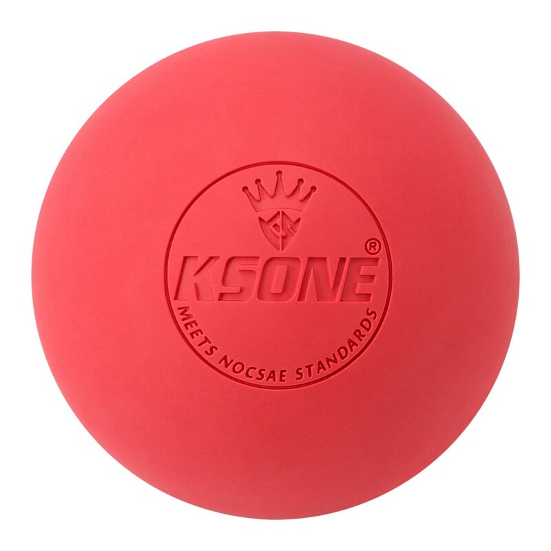 KSONE 2 قطعة تدليك الكرة 6.3 سنتيمتر كرة اللفافة لاكروس الكرة اليوغا العضلات الاسترخاء لتخفيف الآلام المحمولة العلاج الطبيعي الكرة ، 1 & 2