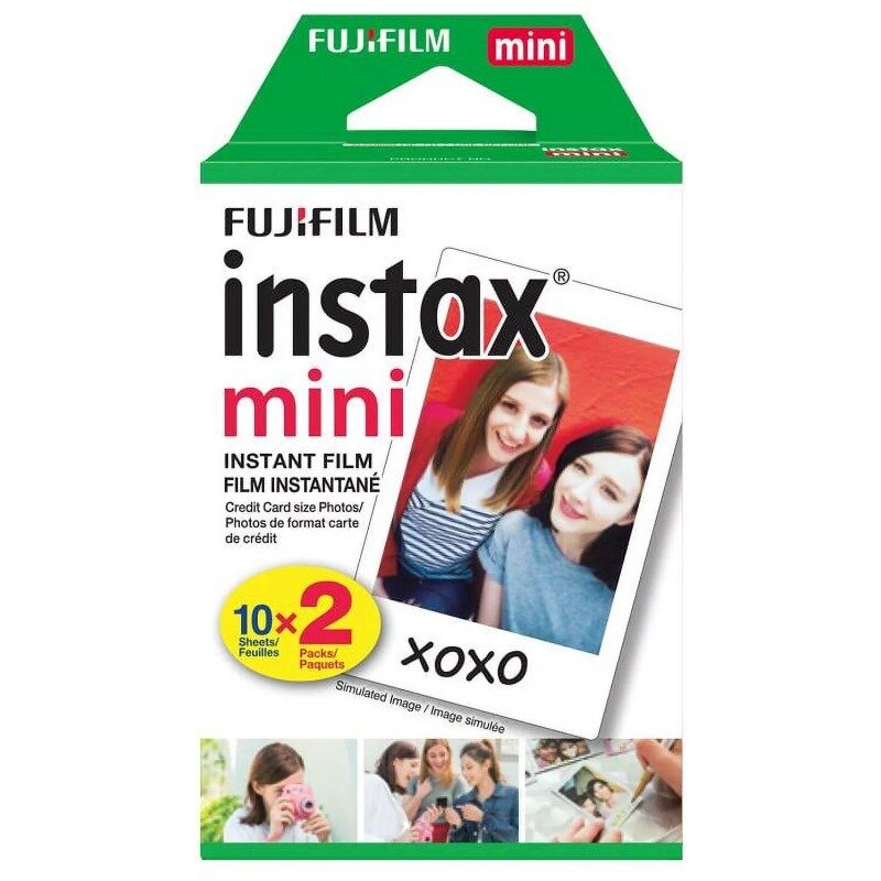 فيلم Fujifilm Instax Mini Film, 3 حزم توأم, 60 مجموع الصور