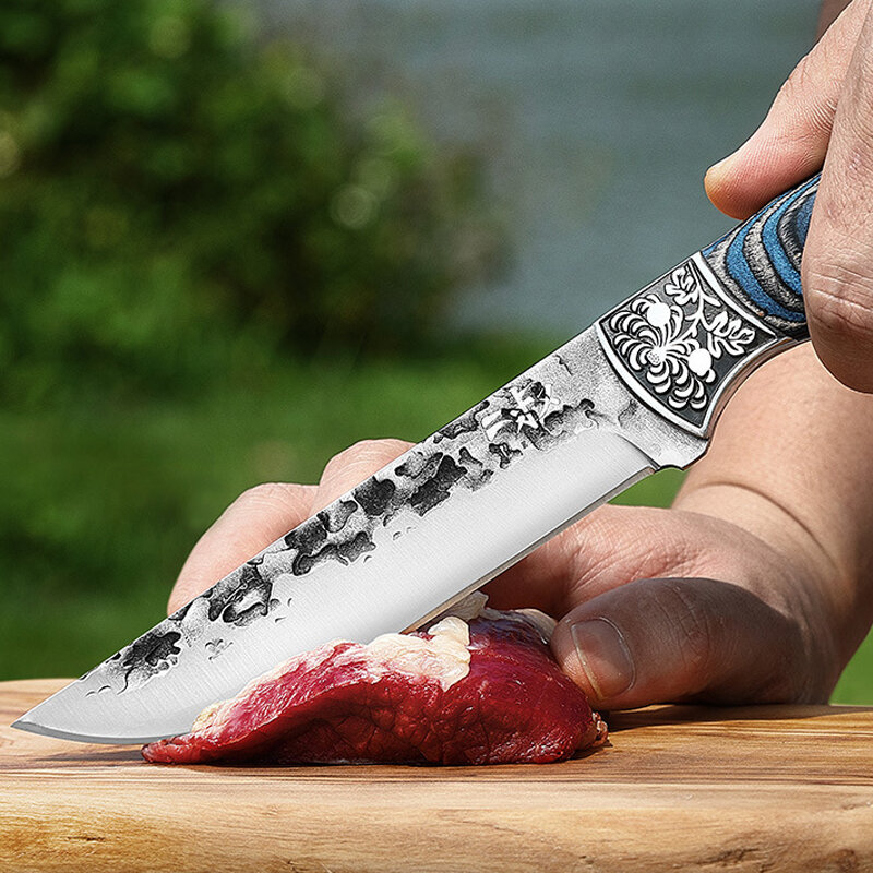 اللحوم الساطور مزورة العظام سكين جزار سكين الفولاذ المقاوم للصدأ سكين المطبخ سكين الفاكهة شارب في الهواء الطلق التخييم سكين