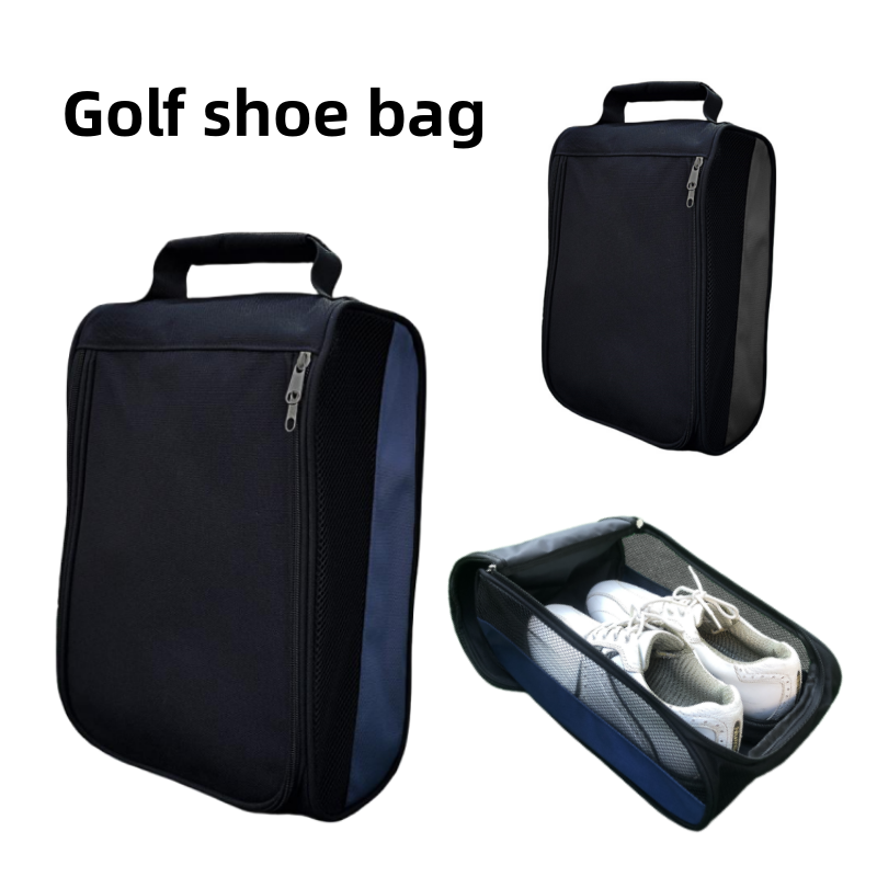 الرجال والنساء تنفس شبكة حقيبة الأحذية ، خفيفة الوزن حقيبة الأحذية المحمولة ، تخزين الغولف ، حقيبة السفر