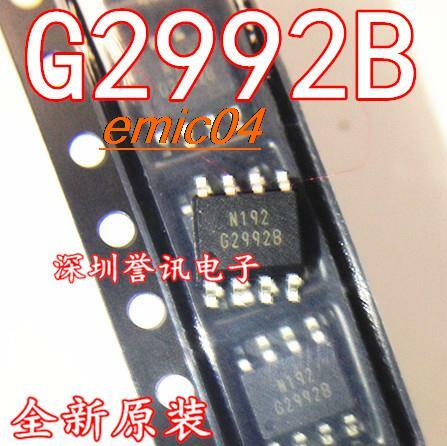 10 قطع المخزون الأصلي G2992B G2992BP11U SOP-8 8IC
