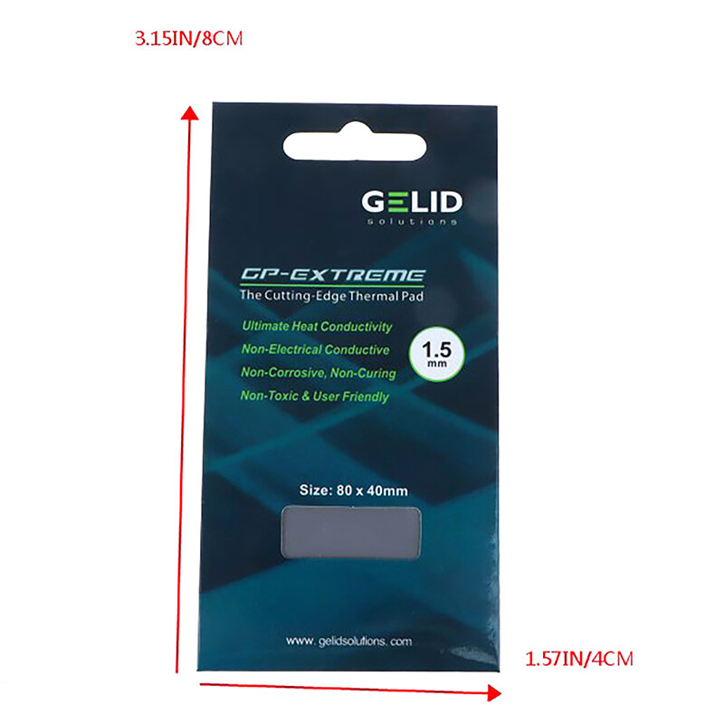 جديد GELID GP-في نهاية المطاف 15 واط/MK لوحة حرارية وحدة المعالجة المركزية/GPU الرسومات اللوحة سيليكون الشحوم وسادة تبديد الحرارة لوحة سيليكون