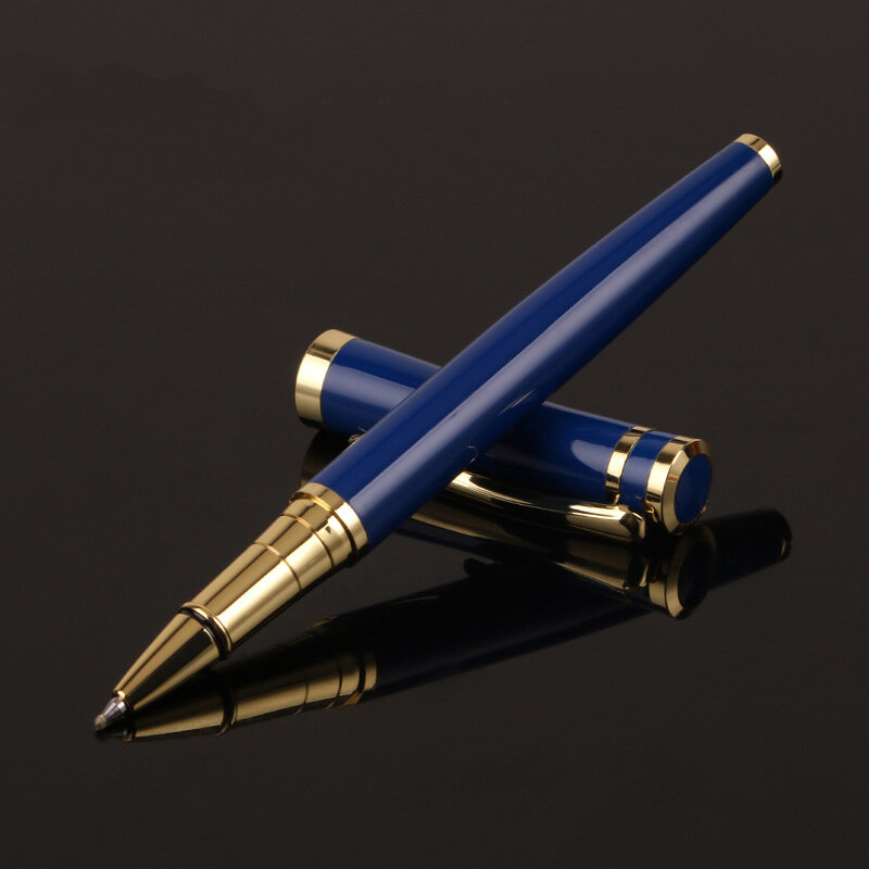 فاخر معدن قلم حبر جاف كليب لكتابة الأعمال ، أقلام التوقيع ، مكتب القرطاسية ، شعار مخصص ، هدية الاسم
