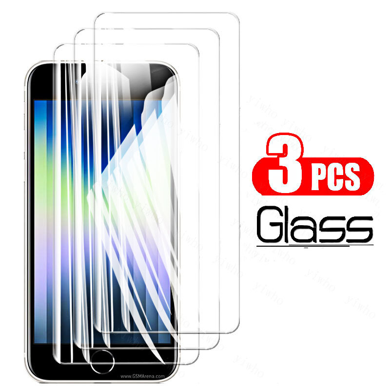 Full Cover Protective Glass for IPhone Se 2022 11 12 13 Pro Max Screen Protectors on For IPhone X XR Xs Max 12 13 Mini Lens Film