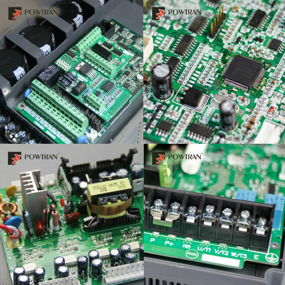 محول تردد صغير لصناعة الأدوات الآلية ، VFD العاكس ، التحكم في ناقلات ، سلسلة PI150 ، 3 المرحلة ، 380 فولت ، 5.5kW
