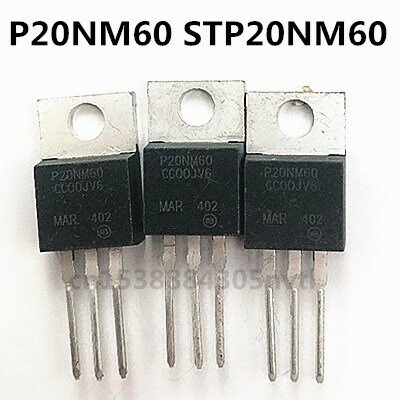 الأصلي 4 قطعة/P20NM60 STP20NM60 إلى 220 600V 20A