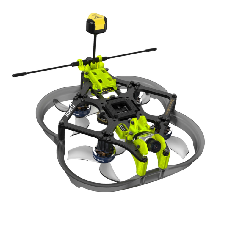 SpeedyBee 2.5 بوصة Quadcopter 4S Flex25 RunCam Phoenix2-NANO التناظرية F745 35A حرة Drone Cinewhoop Tinywhoop