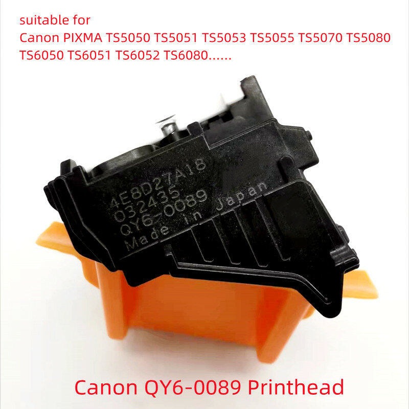 رأس الطباعة QY6-0089 رأس الطباعة رأس الطابعة لكانون TS5060 TS5080 TS6020 TS6080 TS6120 TS6180 TS6220 TS9580 فوهة جزء الطابعة