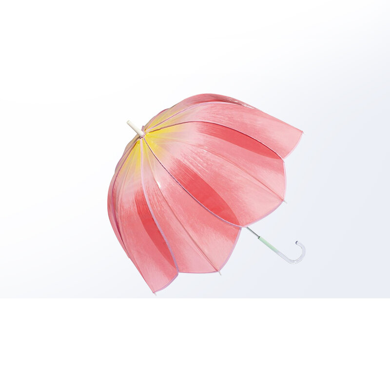 اليابانية الصغيرة الطازجة مظلة الخزامى تصميم عالية الجودة فتاة طويلة التعامل معها مظلة