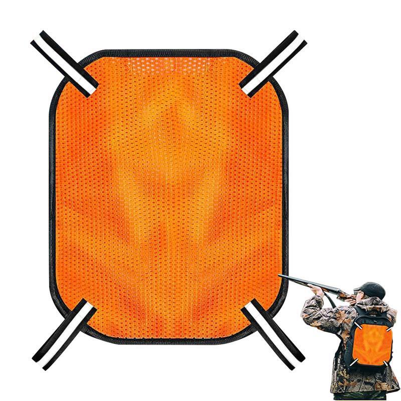 لوحة صيد برتقالية الحريق مع شريط مرفق ، مادة عاكسة وتنفس ، خفيفة وسلامة