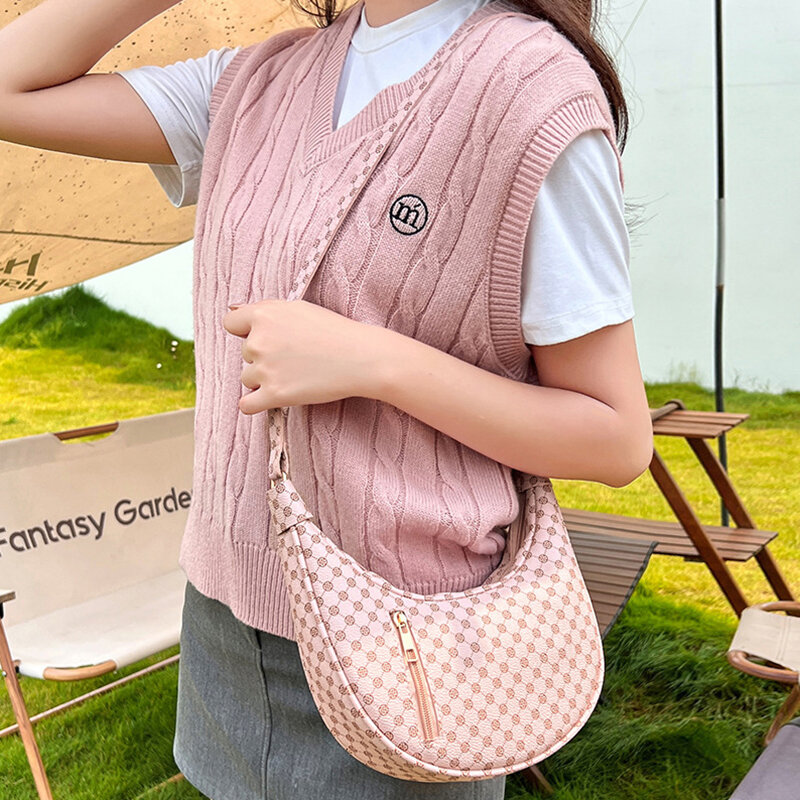 النسخة الكورية المتشرد حقيبة تحت الإبط ، تصميم المتخصصة ، حقيبة الكتف الإناث ، كل شيء الحلو ، 2023 ، التجارة الخارجية