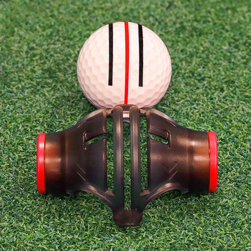 مجموعة أدوات تحديد كرات الجولف عالية الدقة للاعب الجولف ، محاذاة الرسم R المجمعة ، 360 درجة 180 درجة