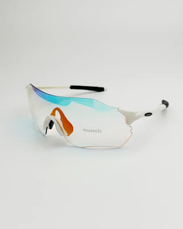 نظارات شمسية مستقطبة بألوان عتيقة متغيرة ، نظارات شمسية رياضية رائعة UV400 للمشي لمسافات طويلة وركوب الدراجات ، نمط مستقبلي