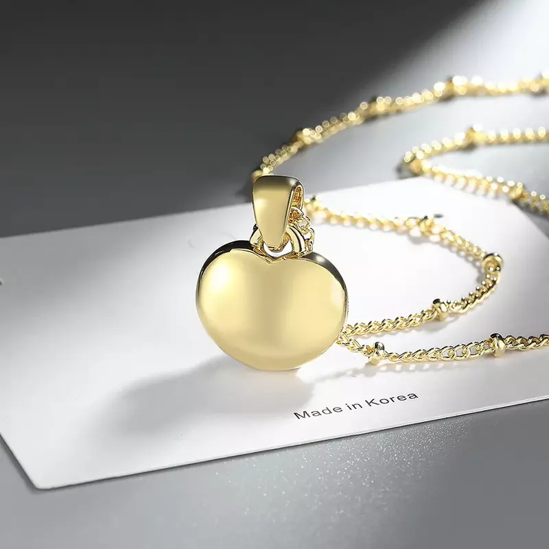 قلادة الحب Lihong بسيطة للنساء ، الفضة الإسترليني S925 ، المجوهرات الفاخرة ، هدية حفل الخطوبة