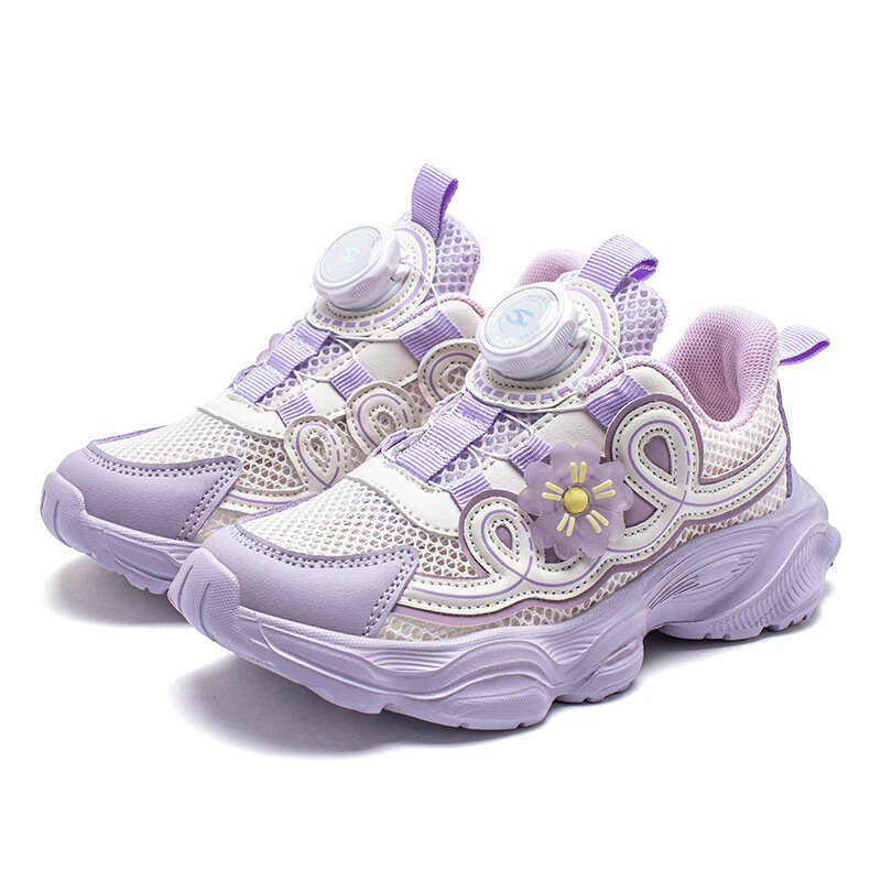 أحذية رياضية شبكية للفتيات ، أحذية رياضية صيفية ، رياضة خارجية وجري ، gu8295