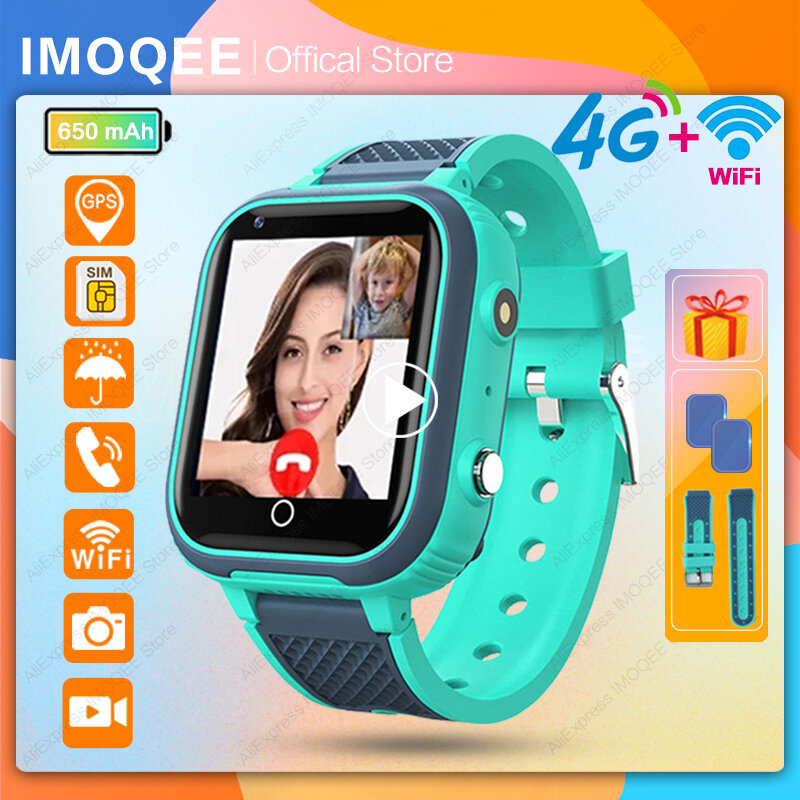 جديد ساعة ذكية للأطفال لتحديد المواقع 4G واي فاي LT21 تعقب مقاوم للماء Smartwatch الاطفال مكالمة فيديو ساعة الهاتف مكالمة مرة أخرى رصد Smartwatch
