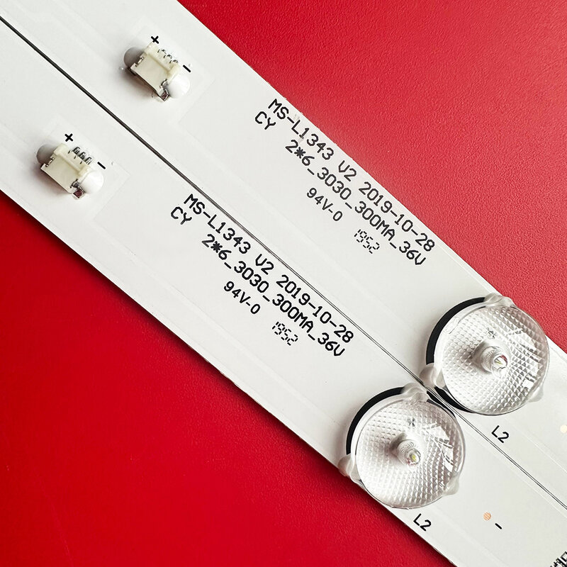 8 قطعة x 32 بوصة LED الخلفية قطاع للتلفزيون MS-L1343 JL.D32061330-081AS-M FZD-03 E348124 جلالة 32v L2202 L1074 6-LEDs 6V 580 مللي متر