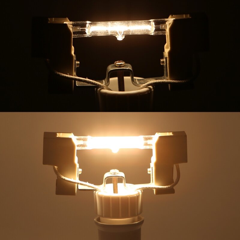 R7s المصابيح الكاشفة الهالوجين الخطية التنغستن 150W لمبة الأضواء الكاشفة ذات النهاية المزدوجة