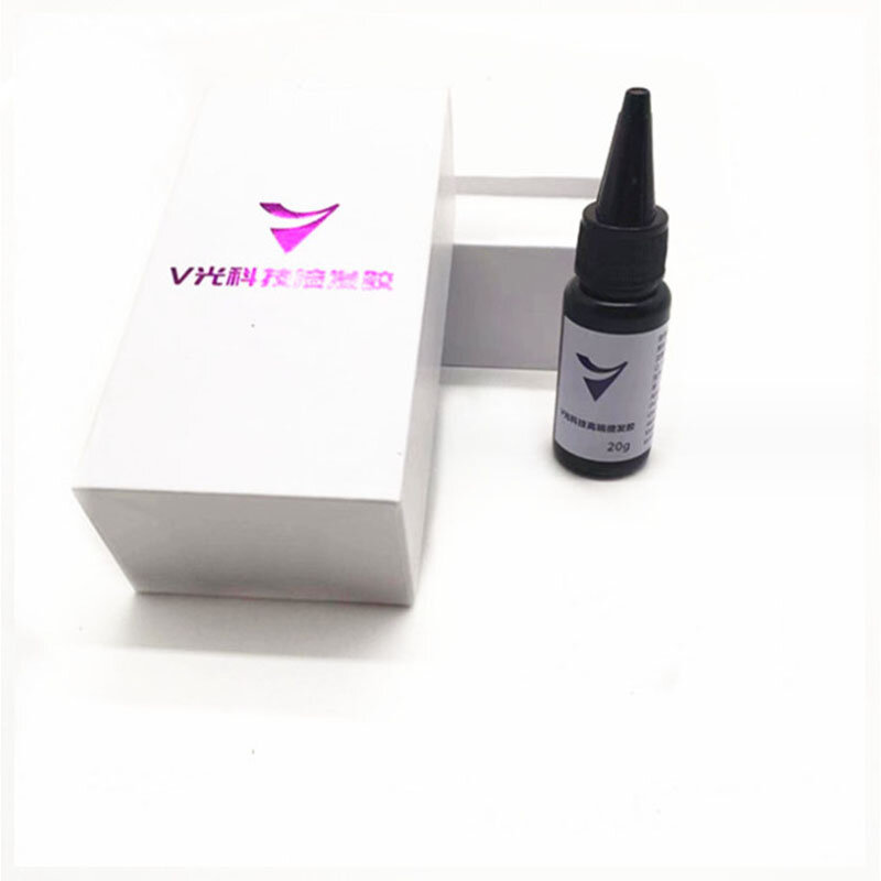 تقنية V-Light لتمديد الشعر شعر مستعار شفاف ، أداة بدون Traceless للشريط ، أداة تطعيم سريعة ، 20 جم