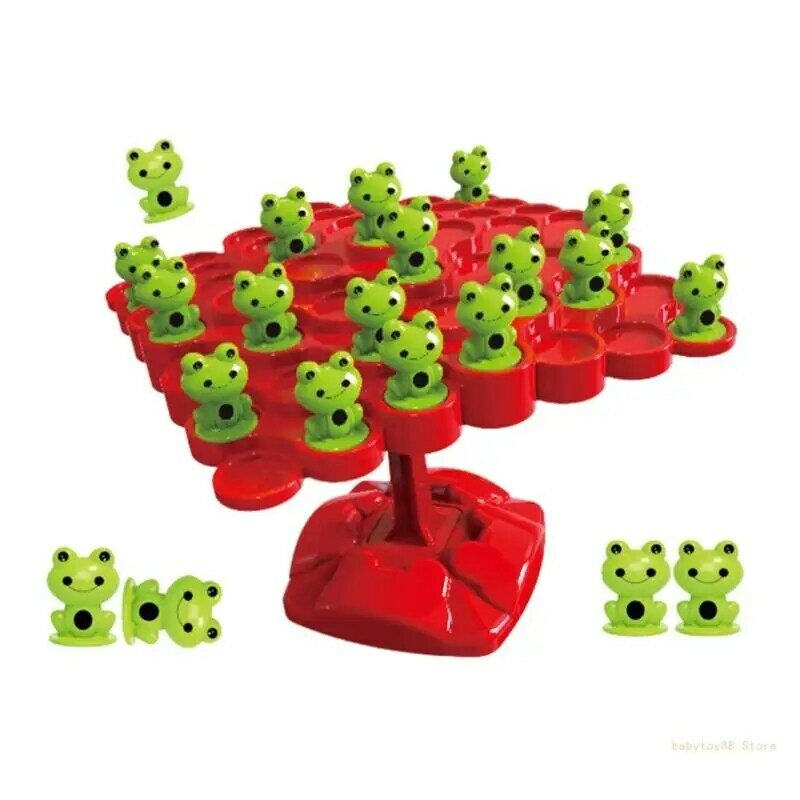 Y4UD الضفدع التوازن شجرة العد لعبة الرياضيات لعبة تعليمية الجذعية تعلم الاطفال لعبة هدية ل 3 4 5 6 7 8 سنوات من العمر الفتيات